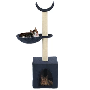 [EU Direct] vidaXL 170626 Cat Tree with Sisal Scratching Posts 105 cm Pet Supplies Cat Puppy Playing