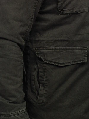 Khaki pánská bavlněná zimní bunda Bolf 5599