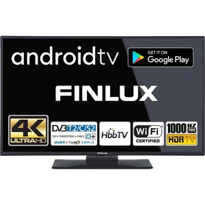 Televízor Finlux 58FUF7070 čierna 58" (147 cm) 4K Ultra HD (3840×2160), DVB-C/S2/T/T2 (H.265), Wi-Fi, Smart TV – internetový prehliadač, 1000 Hz FMX, 