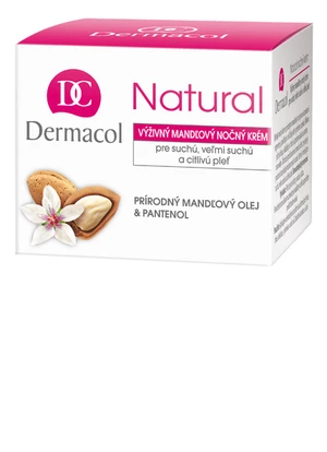 DERMACOL NATURAL Mandľový nočný krém