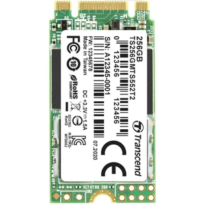 Transcend MTS552T2 256 GB #####Interne M.2 SATA SSD SATA 6 Gb / s Retail TS256GMTS552T2