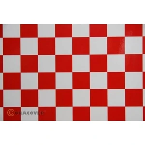 Oracover 43-010-023-002 nažehlovacia fólia Fun 3 (d x š) 2 m x 60 cm biela, červená