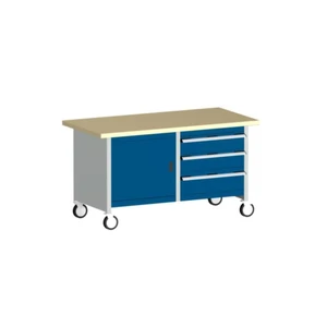Bott 41002101.11V Mobilný pracovný stôl (š x v x h) 1500 x 840 x 750 mm
