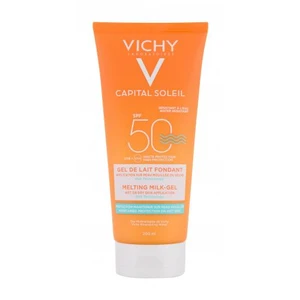 Vichy Capital Soleil Melting Milk-Gel SPF50 200 ml opaľovací prípravok na telo pre ženy