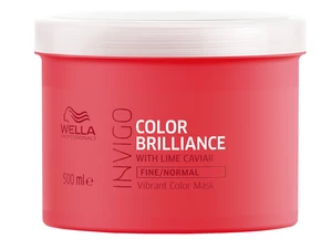 Maska pro jemné až normální barvené vlasy Wella Invigo Color Brilliance Fine/Normal - 500 ml (81648813) + dárek zdarma