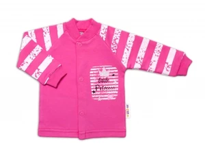 Baby Nellys Bavlněná košilka Sweet Little Princess, růžová, vel. 56 (1-2m)