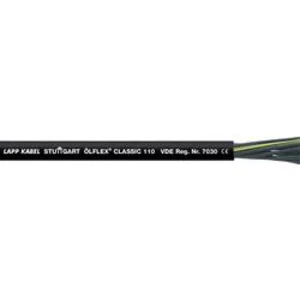 Řídicí kabel LAPP ÖLFLEX® CLASSIC 110 BK 1119020/300, 3 G 1.50 mm², vnější Ø 6.70 mm, černá, 300 m