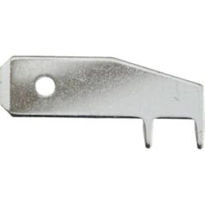 Faston zástrčka Vogt Verbindungstechnik 3867d.68 6.3 mm x 0.8 mm, 90 °, bez izolace, kov, 1 ks