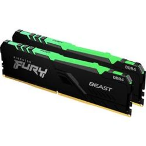 Sada RAM pro PC Kingston FURY Beast RGB KF426C16BB1AK2/32 32 GB 2 x 16 GB DDR4-RAM 2666 MHz CL16