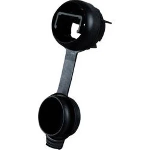 Prázdné pouzdro, box Telegärtner H86011A0007, RJ45 černá, 1 ks