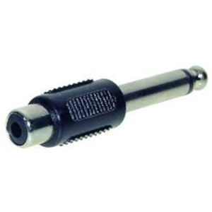 Adaptér jack TRU COMPONENTS 1559820, jack zástrčka 6,3 mm - cinch zásuvka, mono, pólů 2, 1 ks