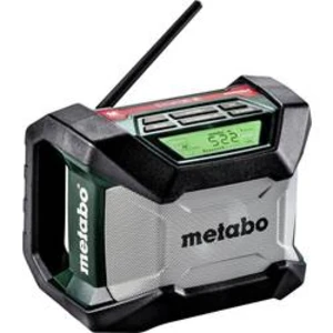 Odolné rádio Metabo R 12-18 BT, Bluetooth, černá, zelená, šedá