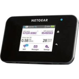 Cestovní 4G LTE Wi-Fi hotspot NETGEAR AirCard 810 pro 15 zařízení, 600 MBit/s, černá