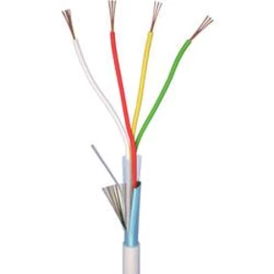 Alarmový kabel LiYY ELAN 20041, 4 x 0.22 mm², bílá, metrové zboží