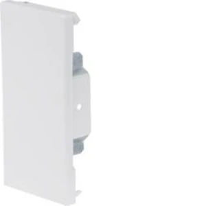 Parapetní lišta koncová část (š x v x h) 130 x 66 x 7 mm Hager BRS6513069010 1 ks čistě bílá (RAL 9010)
