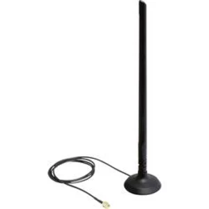 Wlan anténa s magnet. základnou, 6,5 dBi, 2,4 / 5 GHz, Delock