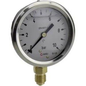 Manometr ICH spodní strana, -1 do 0 bar, vnější závit 1/4"