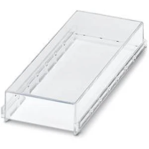 Kryt pouzdra na DIN lištu Phoenix Contact EMG100-H 15MM KLAR 100 x 15 , 5 ks