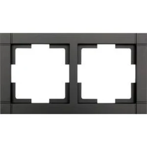 Rámeček, Modul GAO EFQ002black, černá, 2násobný