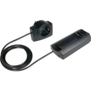Mezizásuvka se stmívačem Ehmann pro elektrické trafo, 230 V, 20-500 W, černá