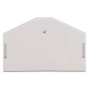 Koncová a oddělovací deska, WAGO 281-357, 61 mm x 2.5 mm x 37 mm , 100 ks