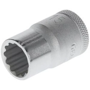 Vložka pro nástrčný klíč Gedore D 19 15, 15 mm, 1/2", chrom-vanadová ocel 6133710