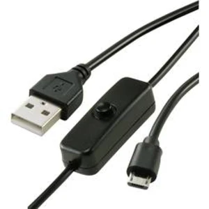 Renkforce Napájecí kabel 1.00 m černá, RF-4495300