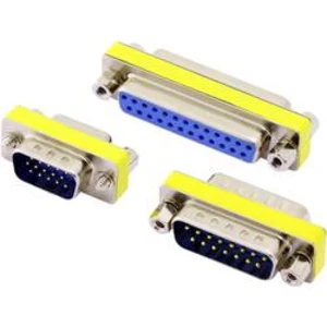 D-SUB adaptér D-SUB zástrčka 9pólová - D-SUB zástrčka 9pólová encitech DMGC-0909-MM 1 ks