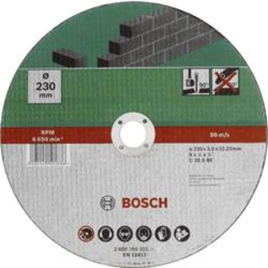 Řezný kotouč rovný Bosch Accessories 2609256331, C 30 S BF Průměr 230 mm 1 ks