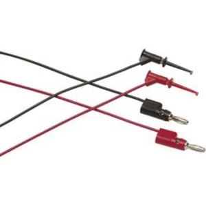 Fluke TL960 sada měřicích kabelů [krokosvorka - banánková zástrčka 4 mm ] červená, černá, 0.90 m