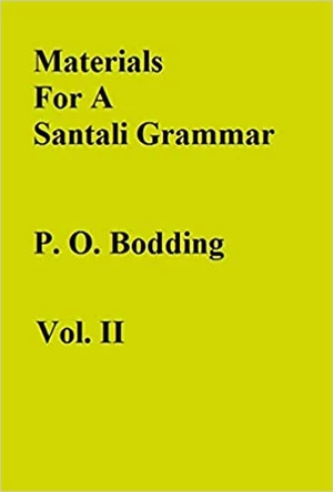 Materials For A Santali Grammar