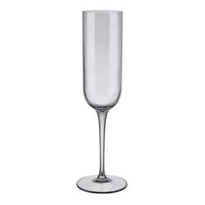Sada 4 sivých pohárov na šampanské Blomus Mira, 210 ml