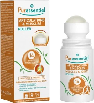 PURESSENTIEL Roll-on na boľavé svaly a kĺby 75 ml
