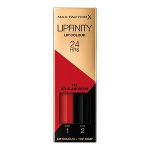 Max Factor Lipfinity 24HRS 4,2 g rtěnka pro ženy 125 So Glamorous tekutá rtěnka