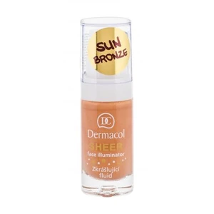 Dermacol Sheer Face Illuminator 15 ml báze pod make-up pro ženy sun bronze