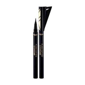 L´Oréal Paris Super Liner Flash Cat Eye 9 g oční linka pro ženy Black fix v tužce