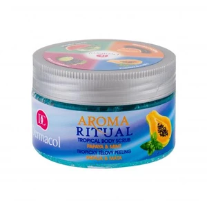 Dermacol Aroma Ritual Papaya & Mint 200 g tělový peeling pro ženy