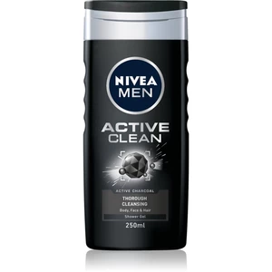 Nivea Men Active Clean sprchový gél pre mužov 250 ml