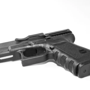 Klip Clipdraw® pro skryté nošení pistole Glock® 17,19, 22, 23, 24, 25, 26, 27, 28, 30S, 31, 32, 33, 34, 35, 36, 44, 45 – Černá (Barva: Černá)