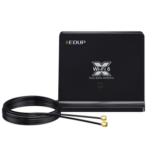 EDUP EP-7106 Network Card Dual Band WIFI6 Antenna 1.5m Extension Base SMA Interface PCIE CARD AX200 External Antenna Bas