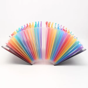 A4 24 Pockets Expanding Folder Accordion Multicolour Stand Expandable Portable Accordion File Business Office Stationery
