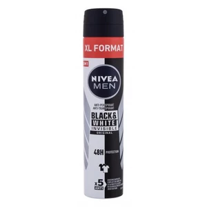 Nivea Men Invisible For Black & White Original 200 ml antiperspirant pre mužov deospray