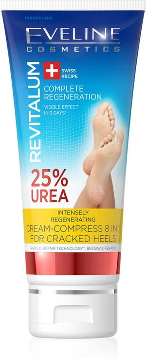 EVELINE REVITALUM CREAM-COMPRESS 8in1 FOR CRACKED HEELS 25% UREA