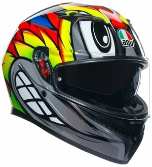 AGV K3 Birdy 2.0 Grey/Yellow/Red XL Kask