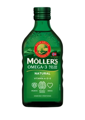 Möllers Omega 3 Natur olej 250 ml