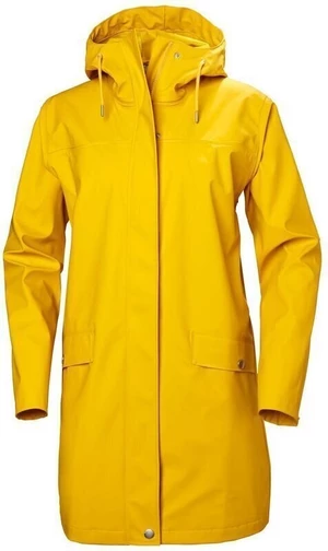 Helly Hansen W Moss Rain Coat Essential Yellow XS Veste outdoor