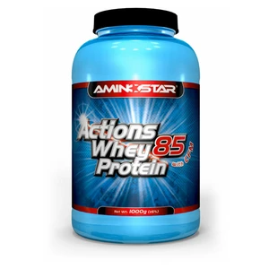 AMINOSTAR Actions whey protein 85% příchuť banán 1000 g