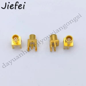 50-1000Pcs MCX female straigh Jack RF Coaxial Connector Adapter for PCB mount / Edge PCB Mount End