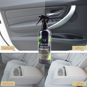 300ML Car Plastic Parts Retreading Agent Instrument Panel Agent Automotive Interior Plastic Part Retreading Care Cleaning Agent