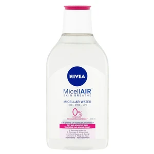 NIVEA MicellAir Jemná micelární voda pro suchou až citlivou pleť 400 ml